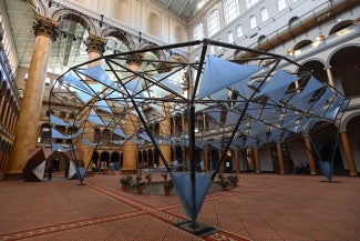 the wave exhibit at national building museum