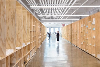 A hall of models at BIG