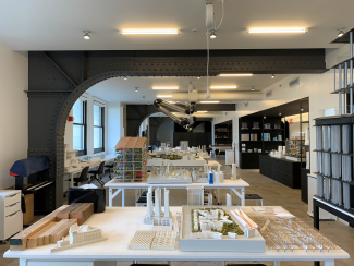 The fabrication lab at SHoP.