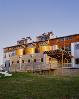 Philip Merrill Environmental Center: rainwater collection systems