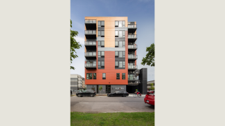 Exterior of Alveda Apartments