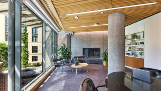 Meeting room at the AIA Global Campus for Architecture & Design
