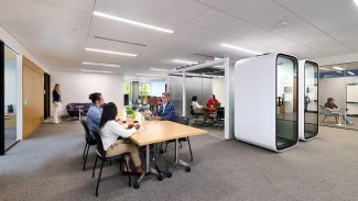 Meeting room at the AIA Global Campus for Architecture & Design