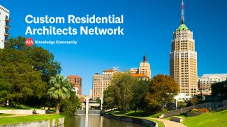 Beautiful, sunny San Antonio skyline.