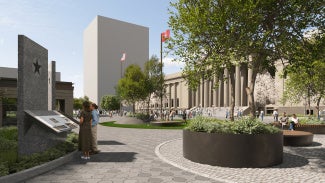 The War Memorial Plaza