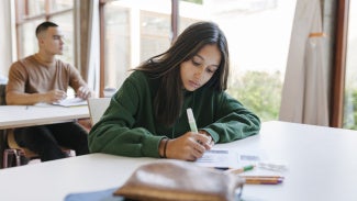 A high school student