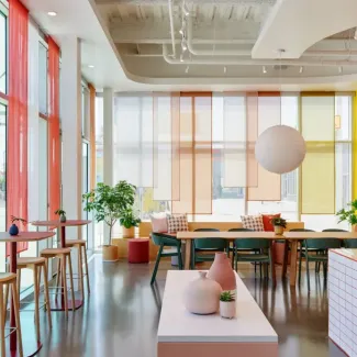 THE LOS ANGELES LGBT CENTER'S LIBERATION COFFEE HOUSE, LOS ANGELES; ARCHITECTURE FIRM, ORA