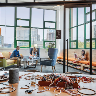 Etsy Headquarters in Brooklyn, New York by Gensler is a COTE Top Ten 2020 Recipient.