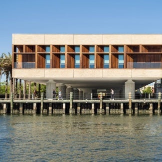 Photo of the International African American Museum in Charleston, South Carolina