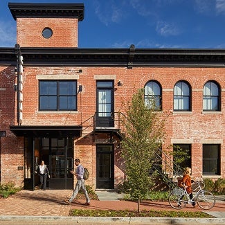 Exterior view of Chapman Stables