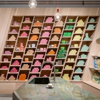 bright display wall