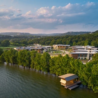 The Holdsworth Center’s Campus on Lake Austin is a first-of-its kind facility for Texas’ public-school districts designed to grow the skill, ingenuity and effectiveness of the professionals who educate the state’s 5.5 million students.