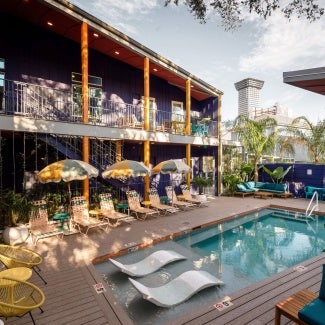 The Syd courtyard