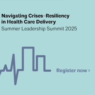 Title and logo for the AAH/ACHA Summer Leadership Summit 2025