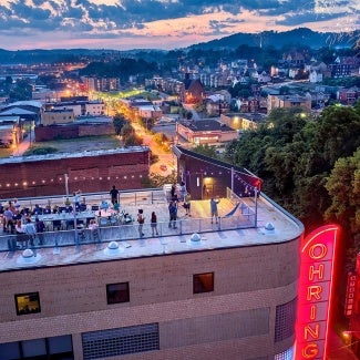 Ohringer rooftop July 4th party 