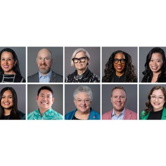 Collage of AIA Board leadership