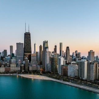 Skyline of downtown Chicago