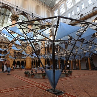 the wave exhibit at national building museum
