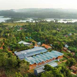 Kyabirwa Surgical Center Aerial View