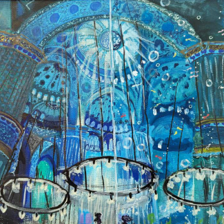 ADEX student design image of blue mosque