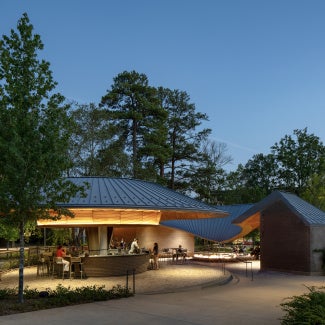 Bark Bar at Downtown Cary Park Arch