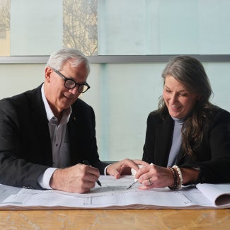 Roy Decker and Anne Marie Duvall Decker