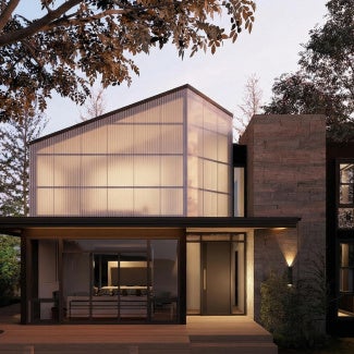 Rendering of a house