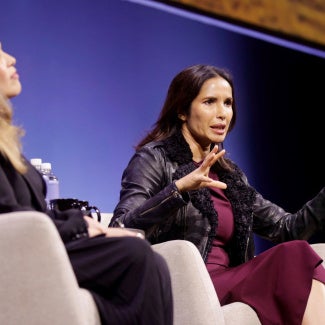 Yiselle Santos Rivera and Padma Lakshmi
