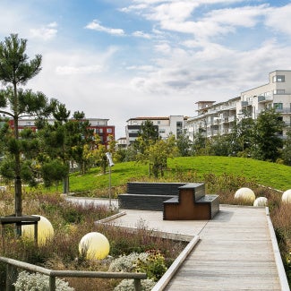 An urban park