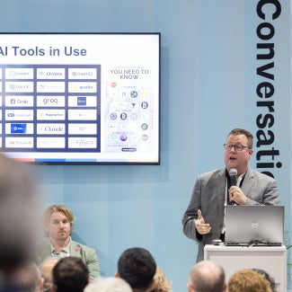 Educational session on artificial intelligence AI in architecture